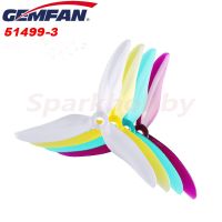 4ชิ้น2 Accoppiamenti GEMFAN เฮอร์ริเคน51499 5 Pollici 3-Blade Elica CW E CCW ต่อ2205 2306 2207มอเตอร์ไร้แปรงอาร์ซี FPV Da Corsa Drone