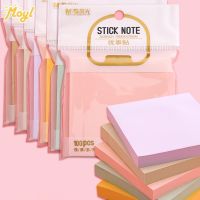 M &amp; G 100แผ่น Sticky Note Pastel Book น่ารัก Note Pad Tearable สมุดเยี่ยม Notepad