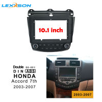 LEXXSONวิทยุติดรถยนต์/หน้ากากFascia/Dashชุดตัดแต่ง/กรอบ/Facialแผง/SpacerสำหรับHonda Accord 7th 2003 2004 2005 2006 2007 Double Din 10.1นิ้ววิทยุPlayer