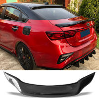 Carbon Fiber Spoiler Type R Car Rear Trunk Wing Ducktail Spoiler For Kia Cerato Forte Sport GT 2018 19 20 21