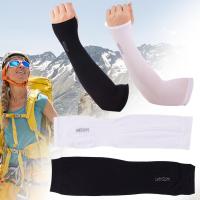 Cooling Arm Sleeves Cover Sports UV Sun Protection Nylon Sunscreen Ice Sleeve For Women Men Outdoor Cycling Riding Fishing Sport