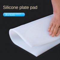 ♛○ White Silicone Rubber Sheet No Peculiar Smell High Temperature Resistance Water Proof Anti-slip Shock Absorption Silicone Gasket