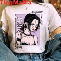 Japanese Anime Woman T-shirts Nana Osaki T Shirt Women Kawaii Nana Graphic Tees Harajuku Summer Top Cartoon Unisex Tshirt Female