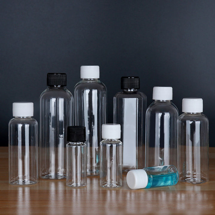 spiral-bottle-mouth-convenient-viewing-capacity-transparent-plastic-sub-bottle-pet-sample-bottle-sealed-liquid-sub-bottle