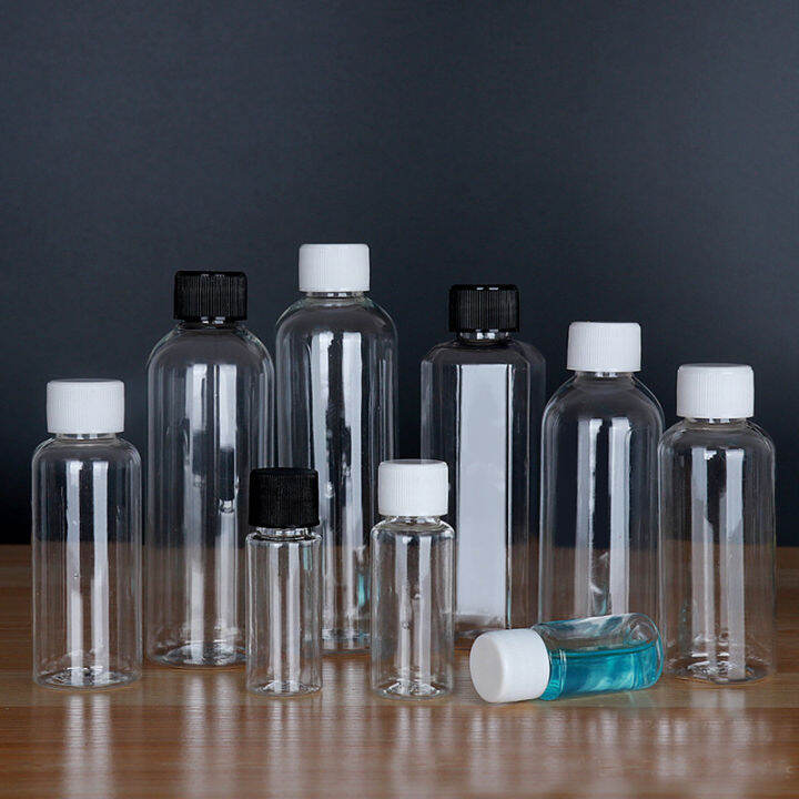 spiral-bottle-mouth-convenient-viewing-capacity-transparent-plastic-sub-bottle-pet-sample-bottle-sealed-liquid-sub-bottle