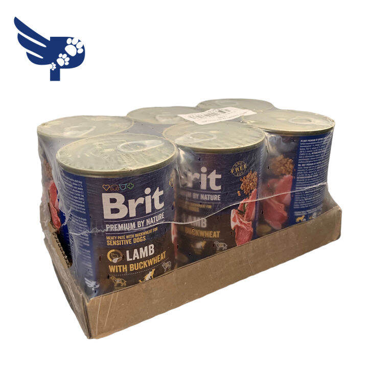 Brit Premium by Nature 400g x 6 Lamb with Buckwheat Flavor sold per