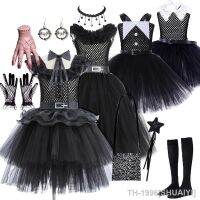 SHUAIYI One Piece Puffy Tutu Dress สำหรับ meninas Roupa de Halloween para crianças Roupas คอสเพลย์ Dres gótico adultos