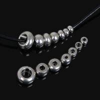 [HOT PPLMZKKLWEWH 605] การทำเครื่องประดับสแตนเลสสแตนเลส Spacer Beads-ทรงกลมหลวม Spacer - Aliexpress