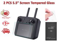 2 ชิ้น ฟิล์มกระจกกันรอย Screen Protective Film Tempered Glass สำหรับรีโมท DJI Smart Controller for DJI MAVIC 2 PRO, DJI MAVIC 2 ZOOM, DJI MAVIC AIR 2 &amp; DJI AIR 2S