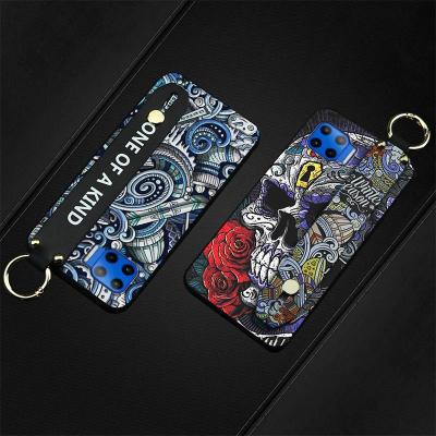 Anti-dust TPU Phone Case For Moto G 5G Plus/one 5G armor case Lanyard Wrist Strap Back Cover Soft Case cartoon Durable