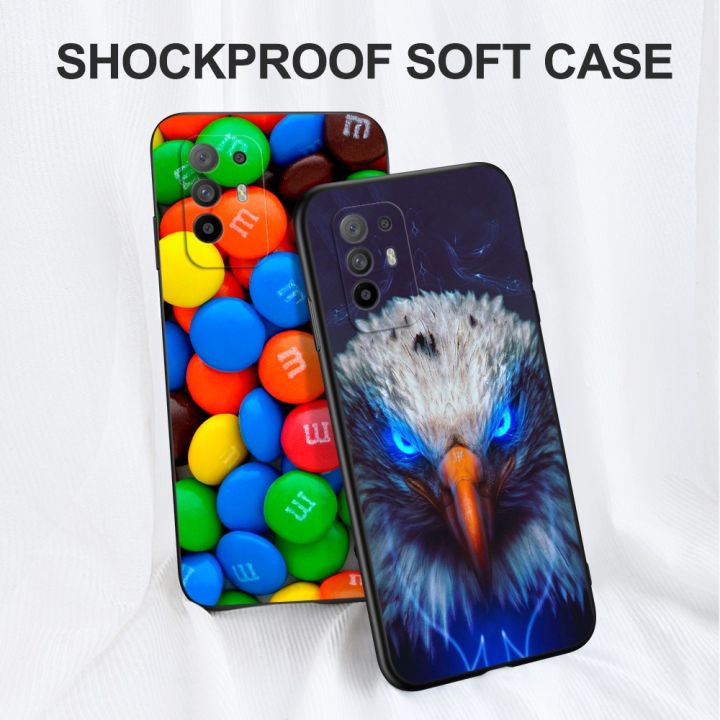 mobile-case-for-oppo-a94-5g-f19-pro-plus-reno-5z-case-back-phone-cover-protective-soft-silicone-black-tpu-cat-tiger