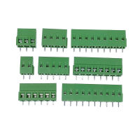 DG/KF128 2.54mm PCB Screw Terminal Block Connector 2P 3P 4P 5P 6P 7P 8P 9P 10P 12P Terminals 150V 6A Electrical Circuitry  Parts