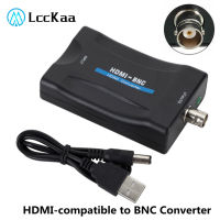 HDMI เข้ากันได้กับอะแดปเตอร์ BNC 1080P ตัวแปลงสัญญาณวิดีโอคอมโพสิตมัลติมีเดียตัวแปลงวิดีโอ HD สำหรับกล้องไปยังโครงการทีวี