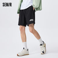 Semir กางเกงขาสั้นสำหรับผู้ชาย,กางเกงลำลองสำหรับฤดูร้อน2023พิมพ์จดหมายหลวมใหม่สบายและทันสมัย