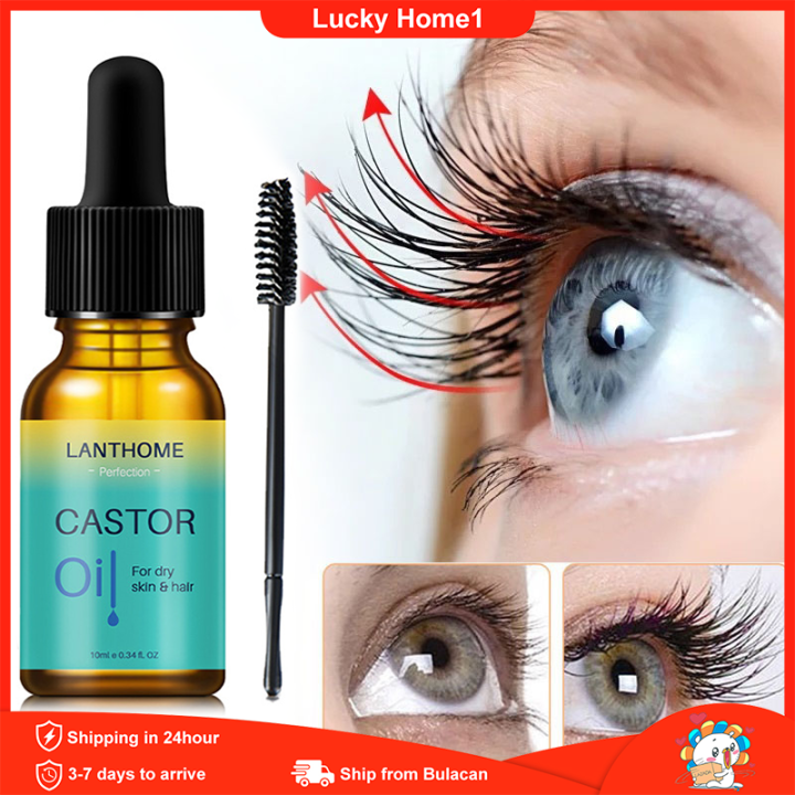 Eyebrow Growth Serum Castor Oil Beard Growth Essence Rapid Growth