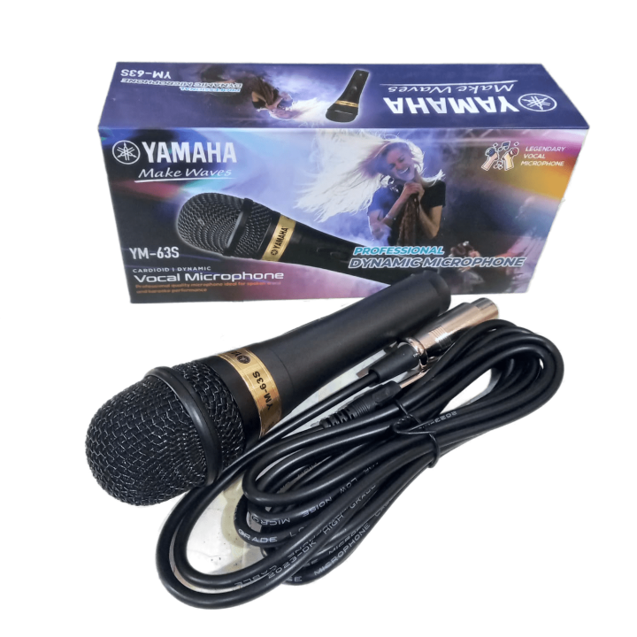 MIC YAMAHA 63 S MICROPHONE YAMAHA KABEL MIC KARAOKE Lazada Indonesia