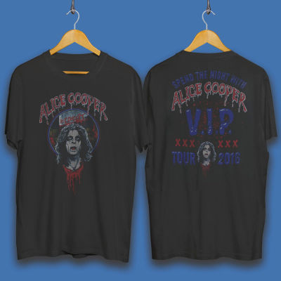 Alice Cooper Heads Will Roll 2016 Tour V.I.P T-shirt