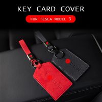 สำหรับ Tesla รุ่น3 Y 2021อุปกรณ์ป้องกันที่ใส่กุญแจซองใส่บัตรที่ห้อยกุญแจกระเป๋าสำหรับพวงกุญแจรถอุปกรณ์เสริมจาก Telsa