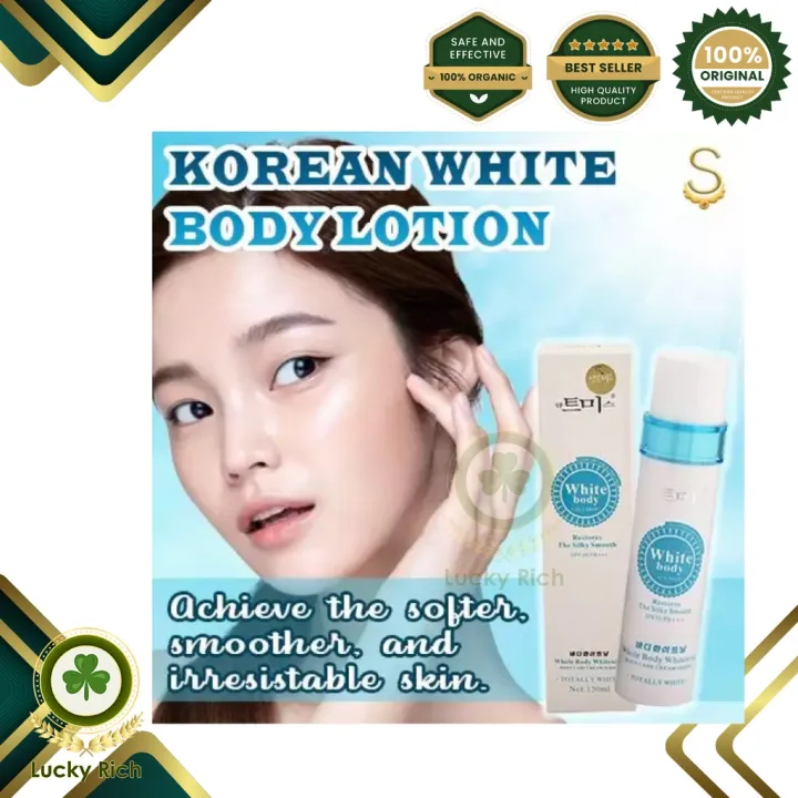 Authentic Korean White Body Lotion/Cream with SPF 35 PA 150ML Lazada PH