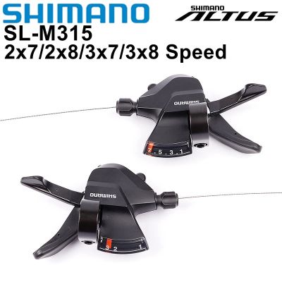 Shimano Altus คันเกียร์ SL-M315 SL-M310 MTB 2X7คันเกียร์2X8 3X7 3X8 14 16 21 24สปีด SL-M315 MTB คันเพลาจักรยานทริกเกอร์ M315