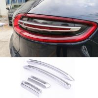 Car Styling Rear Fog Lamp Frame Decoration Cover Trim Fit For Porsche Macan 2014-2018 Auto Exterior Accessories