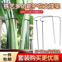 [COD] Gardening iron bracket money tree vegetable melon fruit climbing vine flower support rod plant anti-fall frame