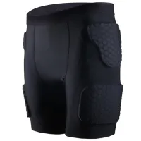 Mens Football Anti-Collision Pants Basketball Sports Protective Gear Rugby Wear Taekwondo Ski Sports Shorts