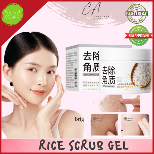 Deep Cleansing Aqua Gel Natural Facial Exfoliator Exfoliating ...