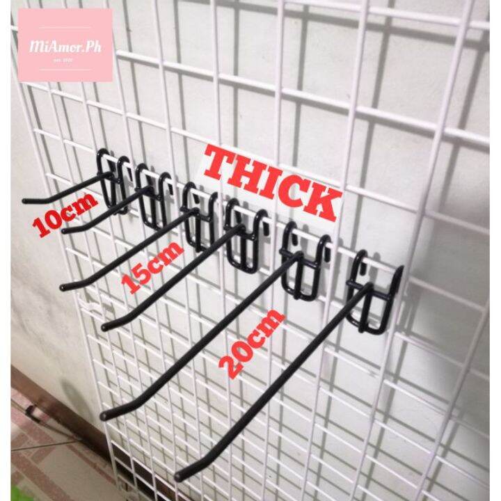 [THICK/MAKAPAL] Per Piece Heavy Duty Screen Hooks For Grid Wall Wire