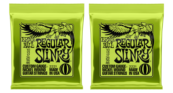 ernie-ball-สายกีต้าร์ไฟฟ้า-electric-guitar-string-รุ่น-regular-slinky-pack-of-2