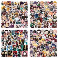 hotx【DT】 50 pcs/set Anime Demon Slayer Stickers Scrapbooking Diy  Diary Stationery Sticker