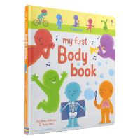 Usborne my first body book my body cognition Book Encyclopedia of childrens body knowledge picture book childrens interesting popular science English Picture Book English original imported book