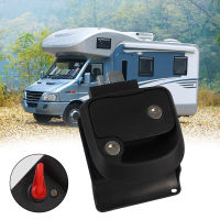 RV Camper รถรถพ่วงประตูล็อคสวิทช์คู่เปิด Latch Handle พร้อมกุญแจเปลี่ยน Caravan อุปกรณ์เสริมยานพาหนะ Universal