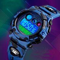 Camouflage Military Kids Sport Watches Waterproof Electronic Wristwatch Stop Watch Clock Children Digital Watch for Boys Girls