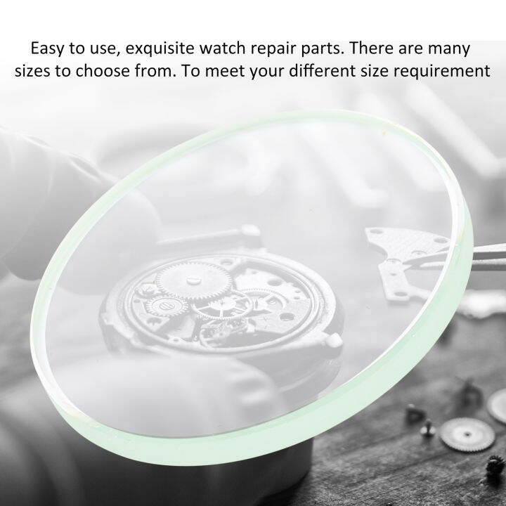 Flat Watch Lens Glass Different Sizes Replacement Watch Glass for