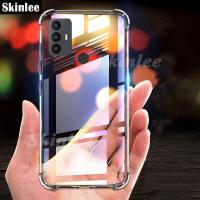 Skinlee For TCL 305 306 Case Transparent Official Original Airbag Shockproof For TCL 30 SE 30E Clear Cover