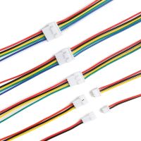 20Pcs/ a Set Connector Micro JST 1.25MM 2P/3P/4P/5P/6P Male Female Connector Plug with Wires Cables LED Strip Connectors