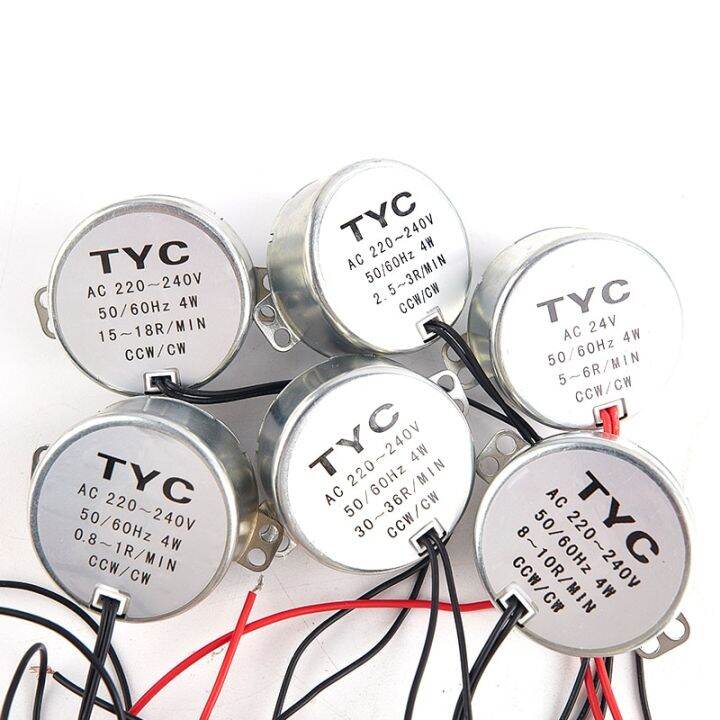 1pcs TYC-50 AC 220V-240V 50/60Hz Torque 4W CW/CCW Motor Stable ...