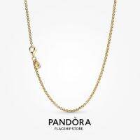 Official Store Pandora 14K Gold Plated Rolo Chain Necklace (60CM)