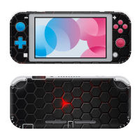 GAMEGENIXX Switch Lite สติกเกอร์ผิว Lattice Design ป้องกันรูปลอกชุดเต็มสำหรับคอนโซล Nintendo Switch Lite-hjgytyuuiytt