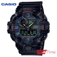 Casio G-Shock  Special Color นาฬิกาข้อมือสุภาพบุรุษ สายเรซิ่น รุ่น GA-700RGB-1ADR