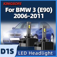 40000lm 2ชิ้นไฟหน้า D1s Led 6000K สีขาวชุดแผงวงจรรถ Hid หลอดไฟสำหรับ Bmw 3ชุด E90 2006 2007 2008 2009 2010 2011