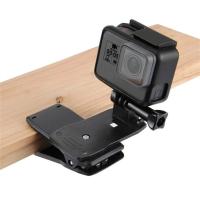 RIXINNY กล้องดำน้ำสำหรับกีฬาสำหรับ Go Pro 360องศาอุปกรณ์เสริม GoPro คลิปหนีบหมวกเป้ขายึดกล้องโกโปรหนีบเร็วสำหรับ GoPro Hero 2 3 3 +