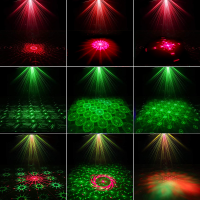 WIFI Smart Magic Lights APP การควบคุมด้วยเสียง Party Stage Pattern Light