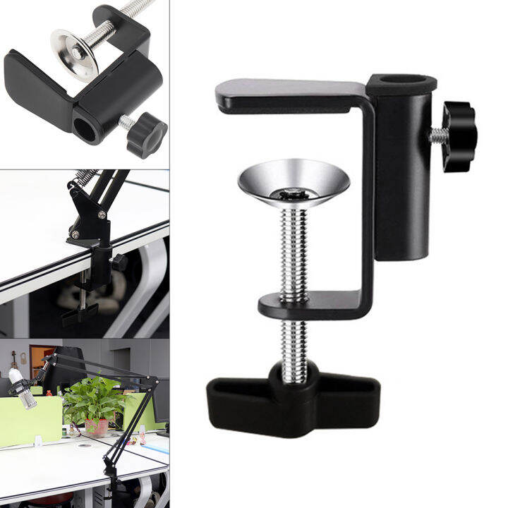 Universal Desk Lamp Clamps CShape Table Mount Clamp Aluminum Alloy