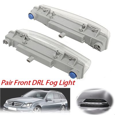 2PCS Front DRL Fog Light Fit for Mercedes-Benz W204 W212 C250 C350 E350 A2049069000