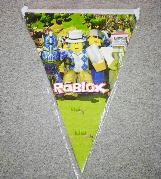 1pc Roblox Banderitas Pennant Flags Banner Design depends on