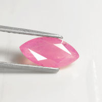 2.30 ct พลอยแดง เผาเก่า สีชมพู (Pink Sapphire) บ่อจอห์นสัน ทรงมาคี