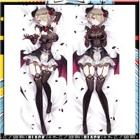 60x180 ซม. Honkai ผลกระทบ 3 Dakimakura ความงาม Rita Rossweisse ปลอกหมอนกอดหมอนอะนิเมะ