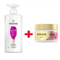 ?PANTENE แพนทีน แชมพู แฮร์ ฟอล คอนล 410 มล. + แพนทีน ไบโอติน สเตร็ง 170 มล. (4987176119186) [ภูมิใจเสนอ]